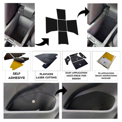 Seat Ibiza MK5 Interior Velvet Lining Kit: Sound Dampening, Easy Install