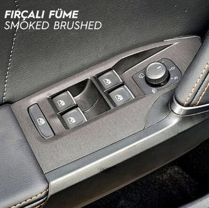 Carbon Look Door Interior Trim for Cupra Formentor Matte Vinyl