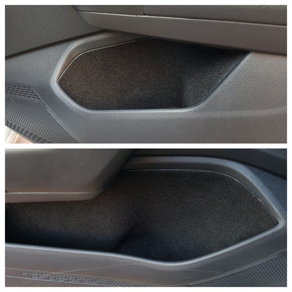 Car Interior Comfort Set Compatible with Volkswagen Polo MK6 Anti Rattle Felt Liner