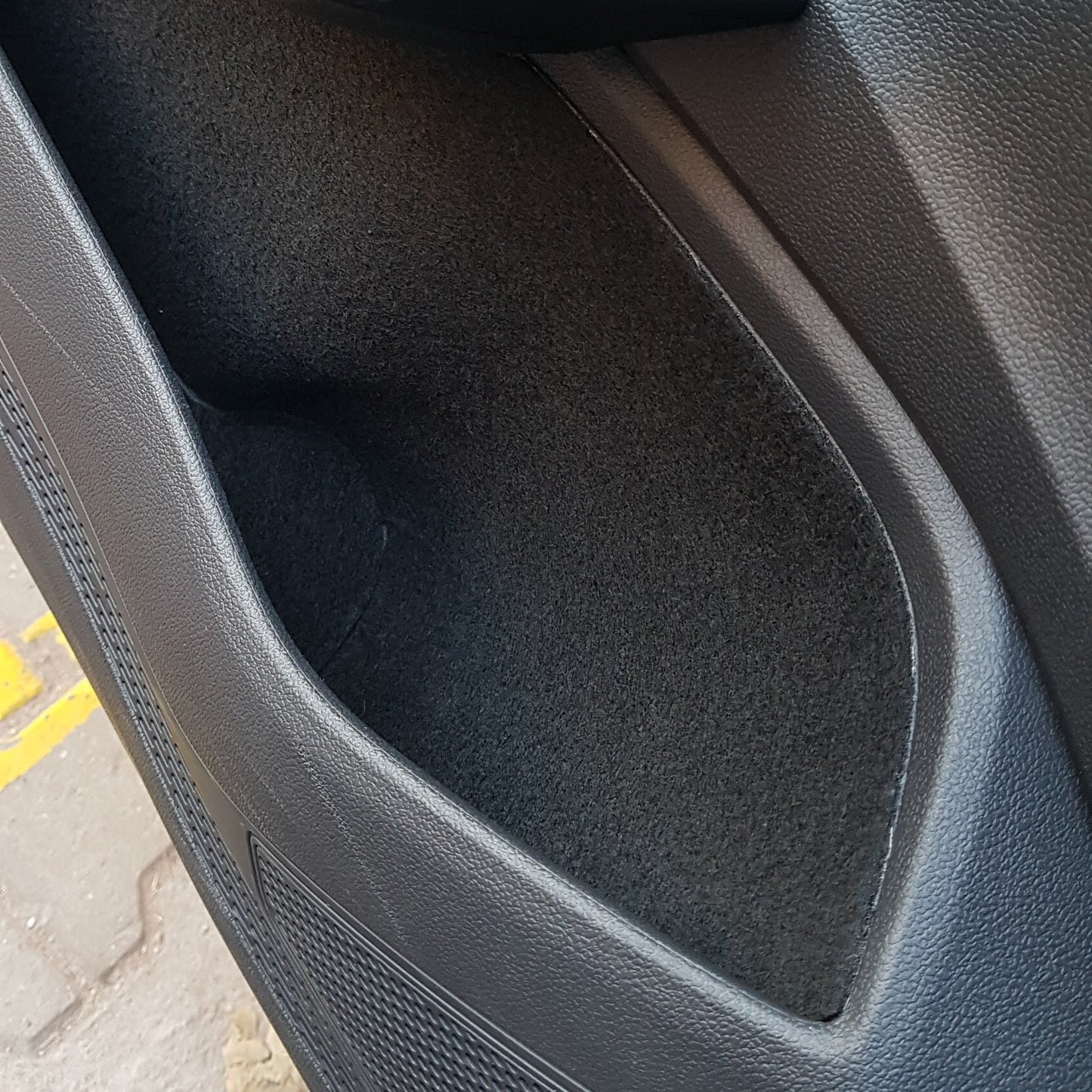 Car Interior Comfort Set Compatible with Volkswagen Polo MK6 Anti Rattle Felt Liner