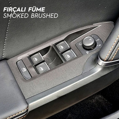Matte Carbon Black Interior Trim Kit for Cupra Formentor Dashboard