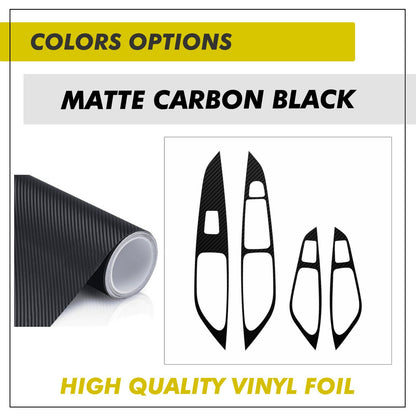 Carbon Look Interior Trim Kit for SEAT Leon MK3 Dashboard Vinyl
