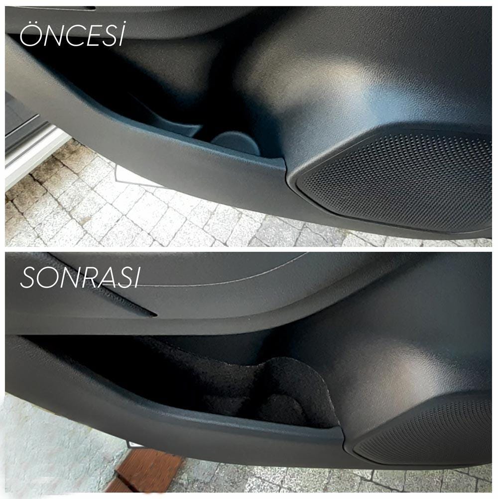 Universal Car Interior Comfort Set for Ford Puma Anti Rattle Felt Liner