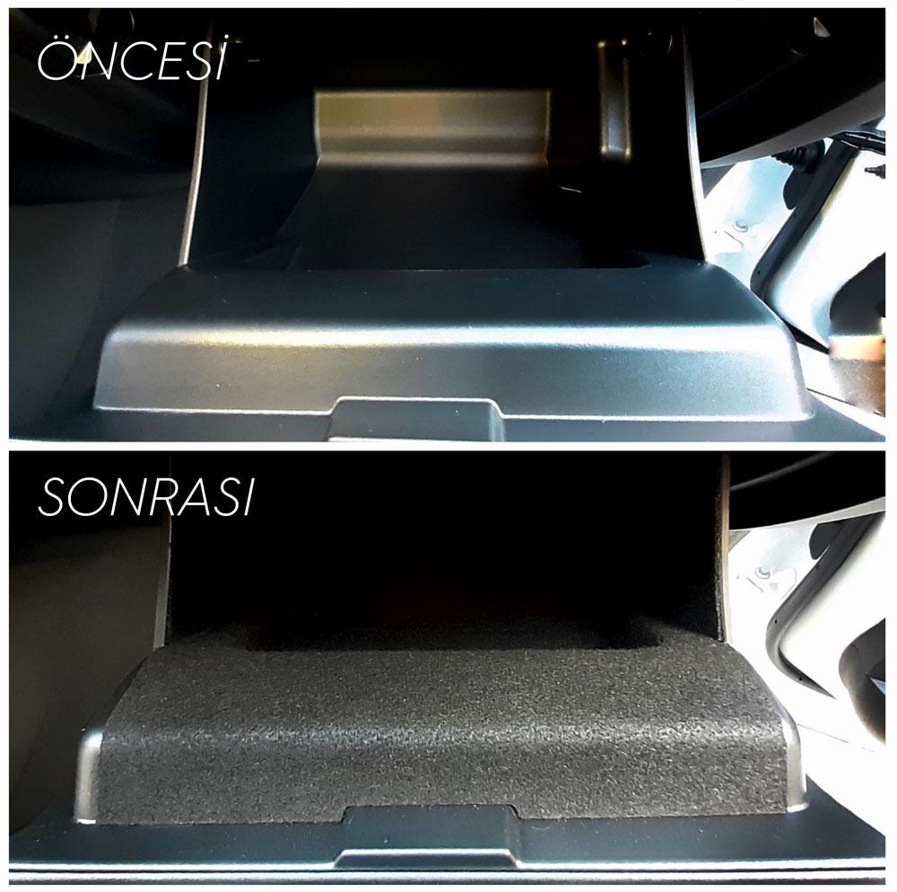 Universal Car Interior Comfort Set for Ford Puma Anti Rattle Felt Liner