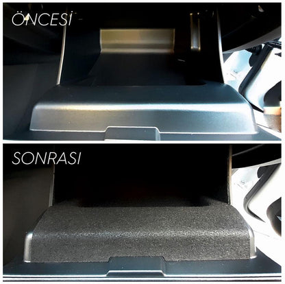 Universal Car Interior Comfort Set for Ford Puma Anti Rattle Felt Liner