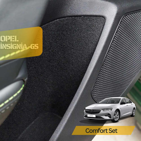 Opel Insignia GS Grand Sport Interior Velvet Lining Kit: Sound Dampening, Self-Adhesive