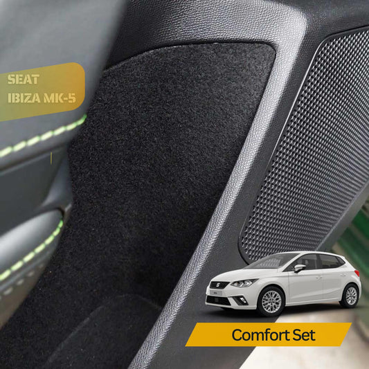 Seat Ibiza MK5 Interior Velvet Lining Kit: Sound Dampening, Easy Install