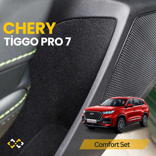 Chery Tiggo 7 Pro  Black Non-Woven Fabric Comfort Set