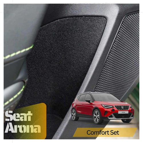 Komfort-Set für Seat Arona – Selbstklebendes Innenraum-Stoffisolierungs-Kit | Einfaches Auto-Upgrade-Zubehör