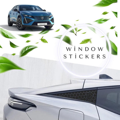 Peugeot 408 - For Special Plated Set Adhesive Vinyl Foil Custom Window Sticker