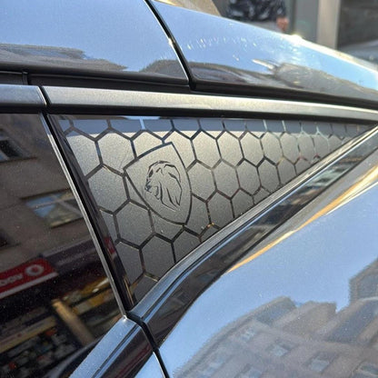 Peugeot 408 - For Special Plated Set Adhesive Vinyl Foil Custom Window Sticker