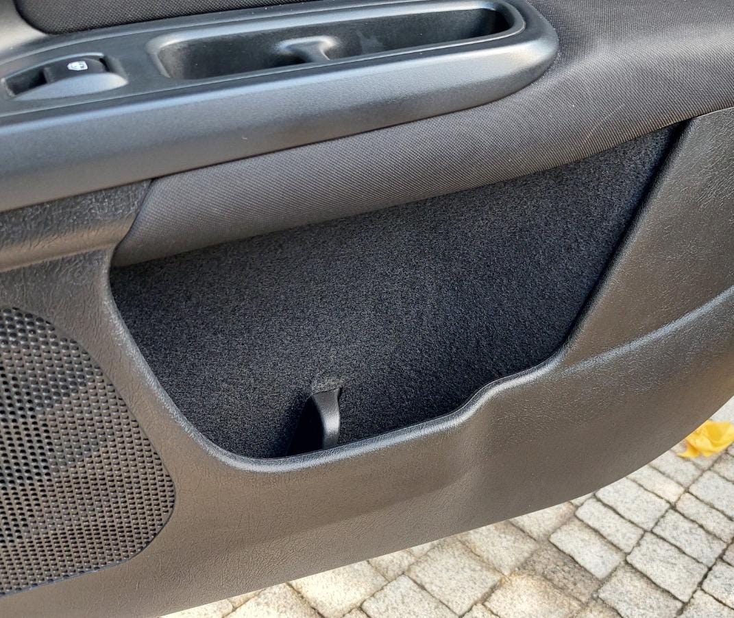 FIAT EGEA Comfort Set-Ready Fabric Coating In-Car Accessory Self-Adhesive Insulation Effective Coating Set