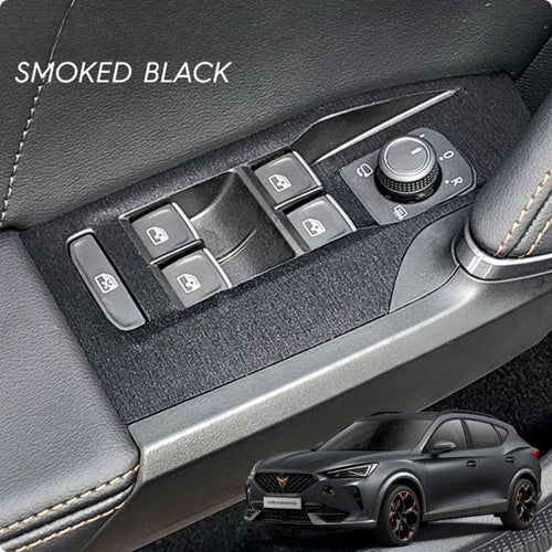 Matte Carbon Black Interior Trim Kit for Cupra Formentor Dashboard