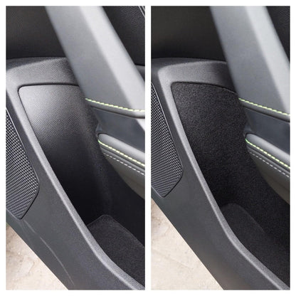 Peugeot 208 Comfort Set: Anti-Vibration Felt Storage Liners