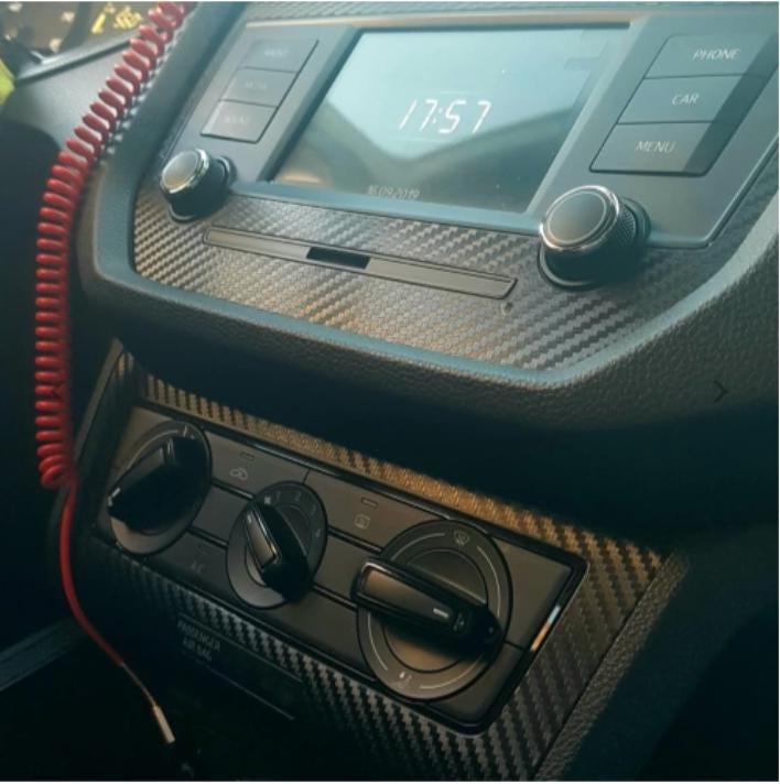 Seat Arona Interior Trim Kit: Adhesive Vinyl Decal Set