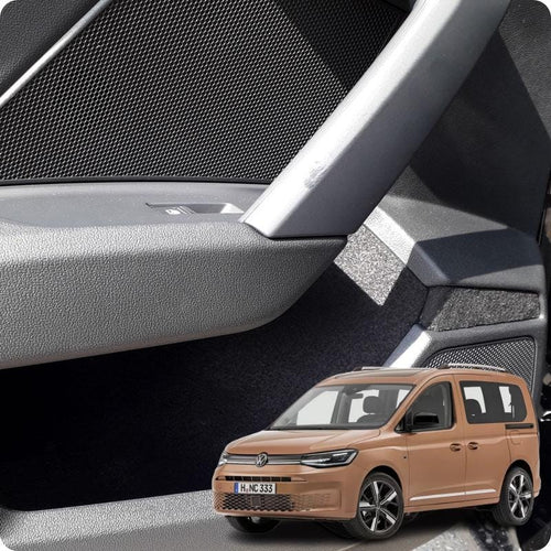 Car Interior Comfort Set Compatible with Volkswagen Caddy MK5 Anti Rattle Felt Liner