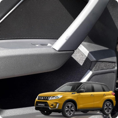 Comfort Set for Suzuki Vitara – Self-Adhesive Interior Fabric Insulation Kit |   Easy Car Upgrade Accessory