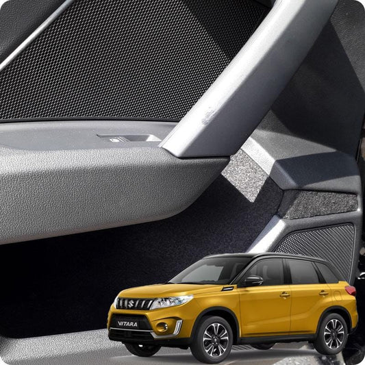 Comfort Set for Suzuki Vitara – Self-Adhesive Interior Fabric Insulation Kit |   Easy Car Upgrade Accessory