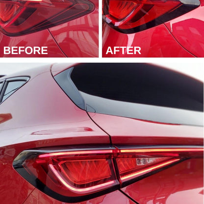 Black Taillight Trim for CUPRA Leon MK4 Rear Light Vinyl Overlay