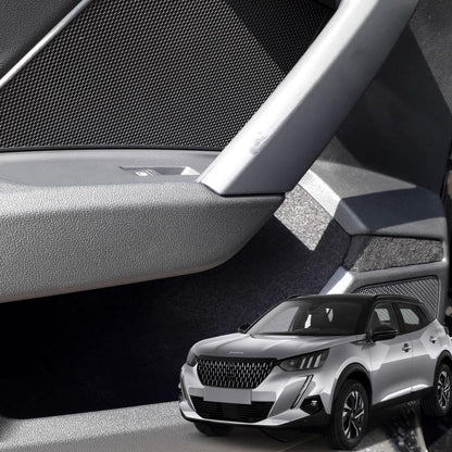 Car Interior Comfort Set Compatible with Peugeot 2008 Anti Rattle Felt Liner