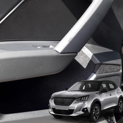 Car Interior Comfort Set Compatible with Peugeot 2008 Anti Rattle Felt Liner