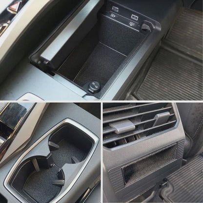 Car Interior Comfort Set Compatible with Peugeot 3008 III Anti Rattle Felt Liner