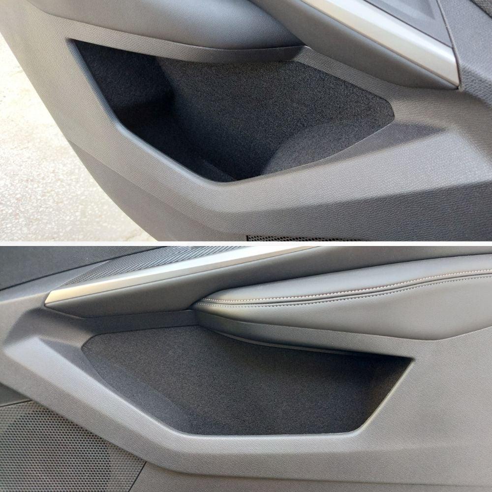 Car Interior Comfort Set Compatible with Peugeot 3008 III Anti Rattle Felt Liner