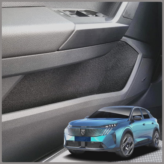 Car Interior Comfort Set Compatible with Peugeot 3008 III Anti Rattle Felt Liner
