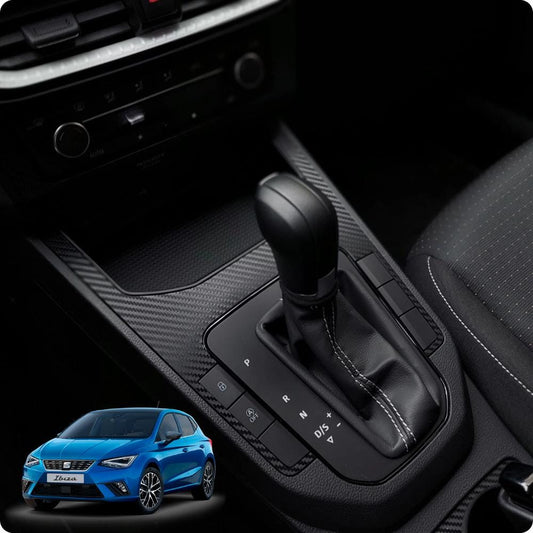 Carbon Look Interior Trim Kit for SEAT Ibiza MK5 2017–2024 Dashboard Vinyl