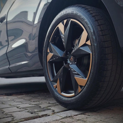 Wheel Rim Vinyl Sticker Set Compatible with Cupra Terramar 19″ Spectrum Wheels