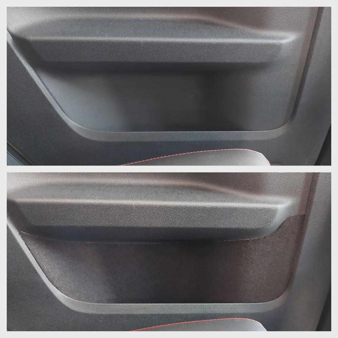 Car Interior Comfort Set Compatible with Volkswagen Caddy MK4 20152020 Anti Rattle Felt Liner