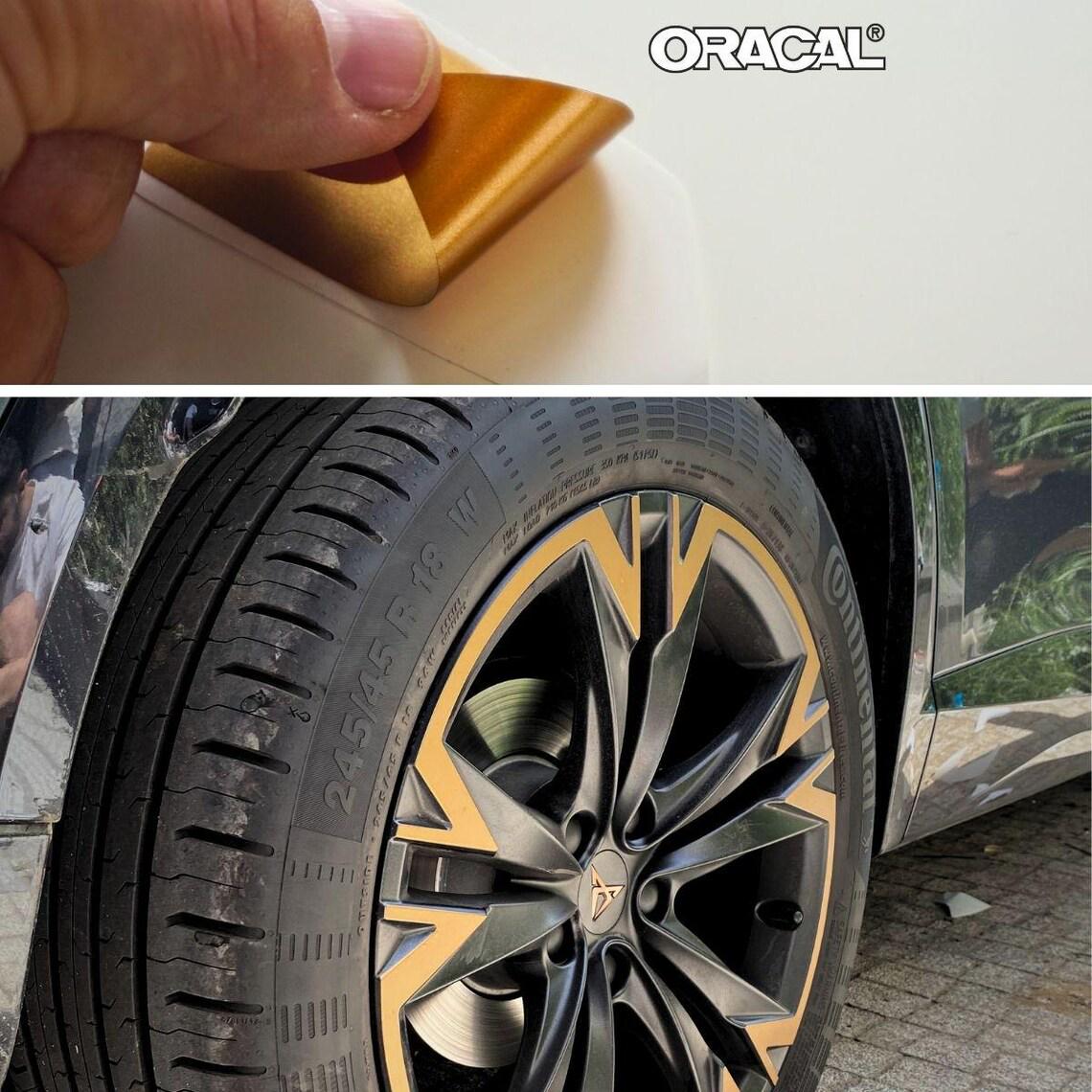 Cupra Formentor Rim Wrap Sticker Set - SONORA 18'' Compatible - Durable Vinyl, Easy Application