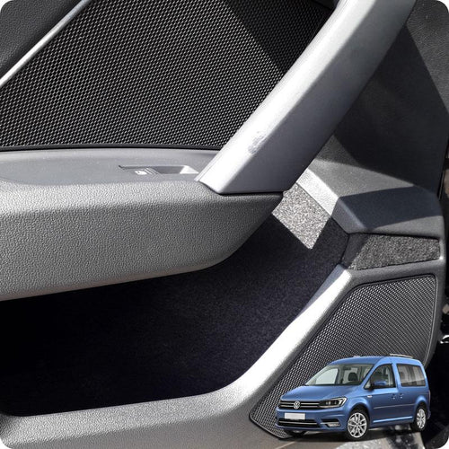 Car Interior Comfort Set Compatible with Volkswagen Caddy MK4 20152020 Anti Rattle Felt Liner