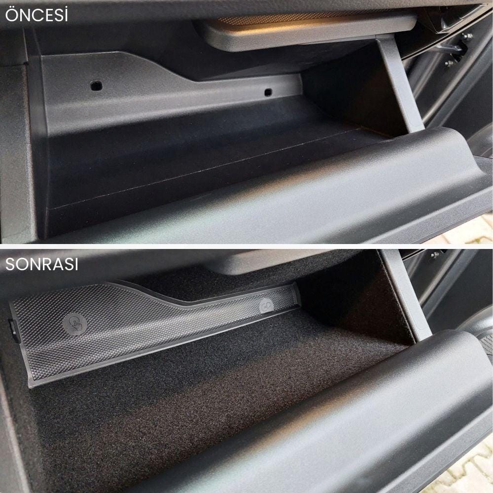 Car Interior Comfort Set Compatible with Mercedes GLB Anti Rattle Felt Liner